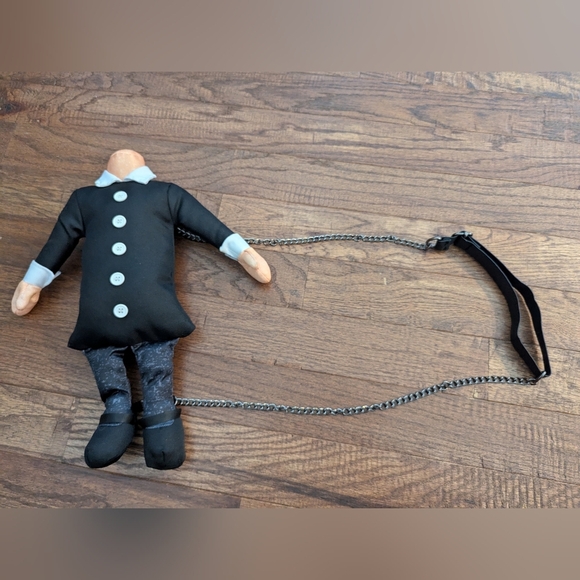 Wednesday Doll Plush Crossbody Bag! Adult Length - Picture 9 of 13